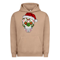Pigment Burro sugar skull  christmas Urban Hoodie - BarkalooDesign