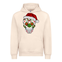 Sandshell sugar skull  christmas Urban Hoodie - BarkalooDesign