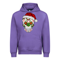 Tulip sugar skull  christmas Urban Hoodie - BarkalooDesign