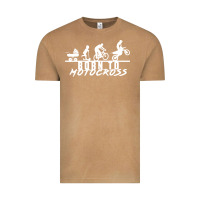 Vintage Camel motocross motocicleta evolución offroad Vintage Tee - artisFamous