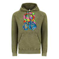 Vintage Olive autism awareness with boxing gloves Vintage Hoodie - NancyCooperArtShop