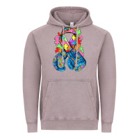 Vintage Zinc autism awareness with boxing gloves Vintage Hoodie - NancyCooperArtShop
