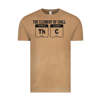 Vintage Camel mens the element of chill thc marijuana joke black Vintage Tee - artisFamous