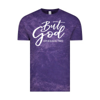 Cloud Purple but god imajes Vintage Tee - artisFamous