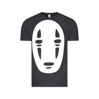 Vintage Black noface spirited away halloween Vintage Tee - artisFamous
