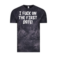 Cloud Black i f'ck on the first date Vintage Tee - artisFamous