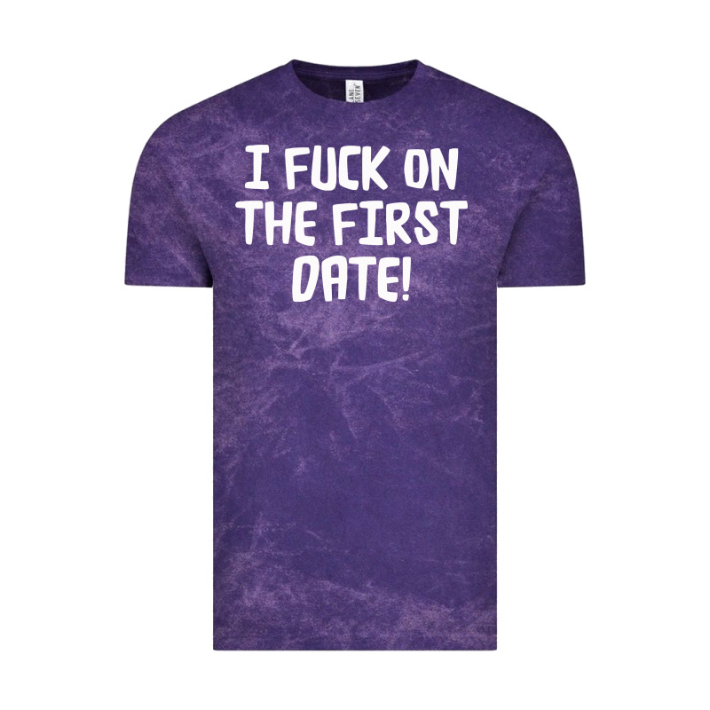I F'ck On The First Date Vintage Tee by artisFamous | Teevron