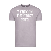 Vintage Zinc i f'ck on the first date Vintage Tee - artisFamous