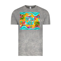Cloud Rock summer Vintage Tee - NancyCooperArtShop