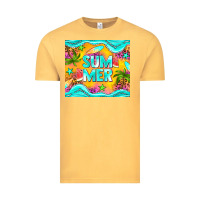 Vintage Mustard summer Vintage Tee - NancyCooperArtShop
