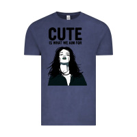 Vintage Denim cute is what we aim for Vintage Tee - artisFamous