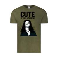 Vintage Olive cute is what we aim for Vintage Tee - artisFamous