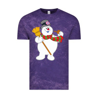 Cloud Purple Frosty The Snowman New Sku Vintage Tee - artisFamous