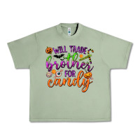 Oil Green Will Trade Brother for Candy Urban Heavy Tee - texasbilliewilder