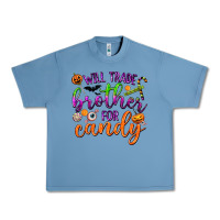 Pebble Blue Will Trade Brother for Candy Urban Heavy Tee - texasbilliewilder