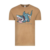 Vintage Camel Sharkdog Sticker Vintage Tee - artisFamous