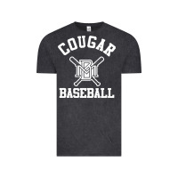 Vintage Black blue mountain cougars club Vintage Tee - artisFamous