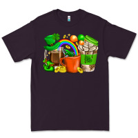 Plum St. Patricks Day Coffee Cups Premium Tee - BundleAndBundleShop