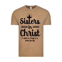 Vintage Coffee sister in christ Vintage Tee - artisFamous