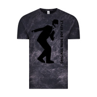 Cloud Black Original Rude Boy Style Vintage Tee - artisFamous