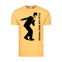 Vintage Mustard Original Rude Boy Style Vintage Tee - artisFamous