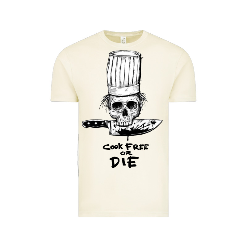 Bourdain Cook Free Or Die Vintage Tee by artisFamous | Teevron