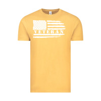Vintage Mustard american veteran, patriotic american tee, army style sweatshirt Vintage Tee - artisFamous