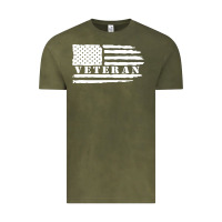 Vintage Olive american veteran, patriotic american tee, army style sweatshirt Vintage Tee - artisFamous
