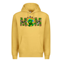 Antique Gold Western Mom With Shamrocks Premium Hoodie - BundleAndBundleShop