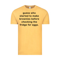 Vintage Mustard guess who started to make brownies Vintage Tee - artisFamous