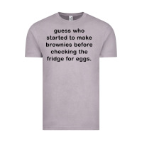 Vintage Zinc guess who started to make brownies Vintage Tee - artisFamous
