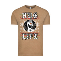 Vintage Coffee fro.zen o.l.a.f hug life ugly christmas sweater style shirt Vintage Tee - artisFamous