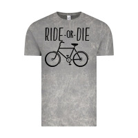 Cloud Rock ride or die bicycle Vintage Tee - artisFamous