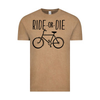 Vintage Coffee ride or die bicycle Vintage Tee - artisFamous