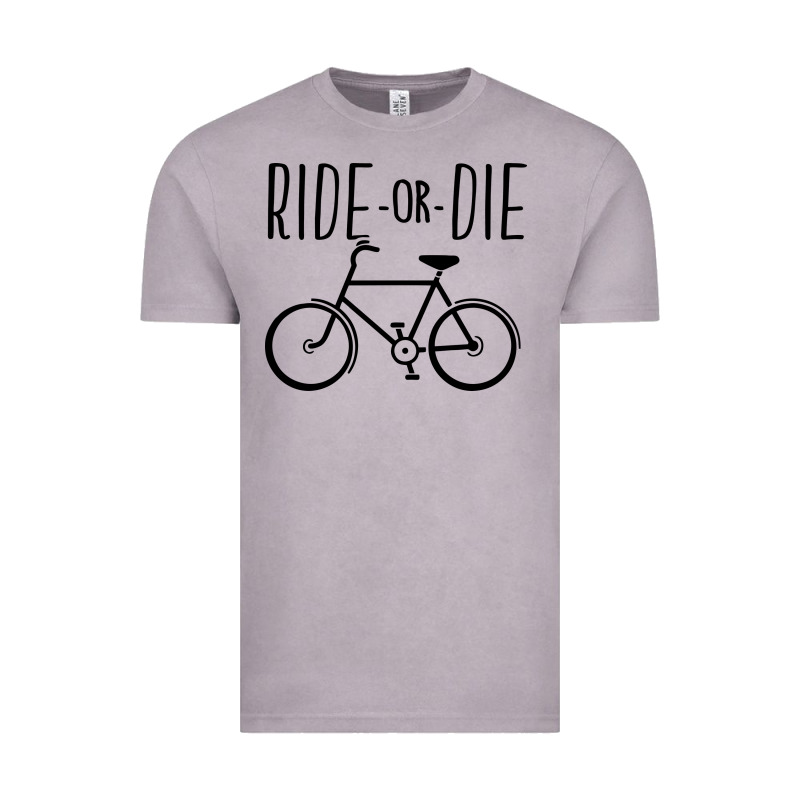 Ride Or Die Bicycle Vintage Tee by artisFamous | Teevron