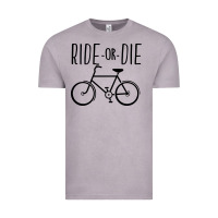 Vintage Zinc ride or die bicycle Vintage Tee - artisFamous