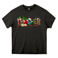 Asphalt christmas teacher Heavy Core Tee - NancyCooperArtShop