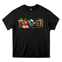 Christmas Teacher Heavy Core Tee | Teevron