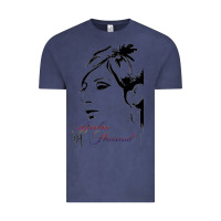 Vintage Denim Design barbra streisand Vintage Tee - artisFamous