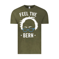 Vintage Olive bernie sanders for now Vintage Tee - artisFamous