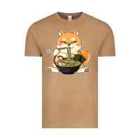 Vintage Camel shiba inu dog ramen Vintage Tee - artisFamous