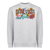 Heather Grey dialysis tech Heavyweight Sweatshirt - OliviaCreatesArt