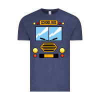 Vintage Denim school bus costume cool halloween Vintage Tee - artisFamous