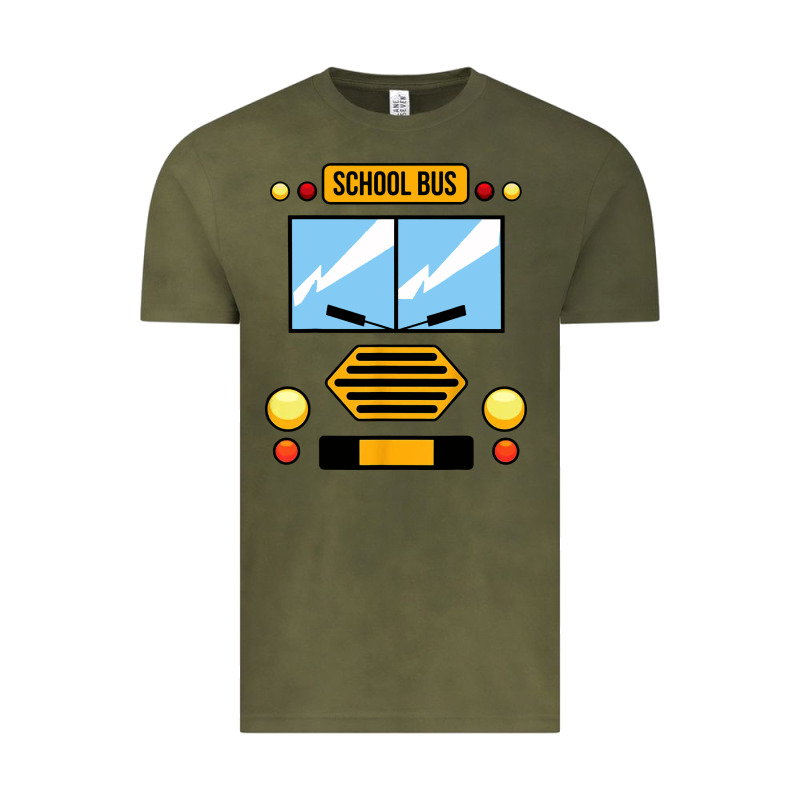School Bus Costume Cool Halloween Vintage Tee by artisFamous | Teevron