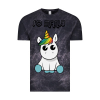 So Manly Funny Unicorn Vintage Tee | Teevron