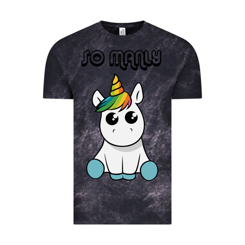 So Manly Funny Unicorn Vintage Tee by artisFamous | Teevron