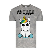 Cloud Rock so manly funny unicorn Vintage Tee - artisFamous