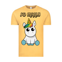 Vintage Mustard so manly funny unicorn Vintage Tee - artisFamous