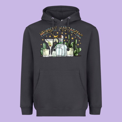 Midnight Margaritas Heavyweight Hoodie Designed By Sublimationcraftshop