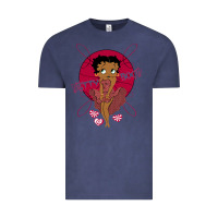 Vintage Denim Black Betty Boop Vintage Tee - artisFamous